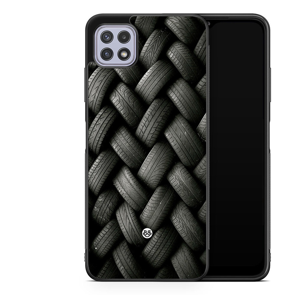 Samsung Galaxy A22 4G Skal - Däckvägg