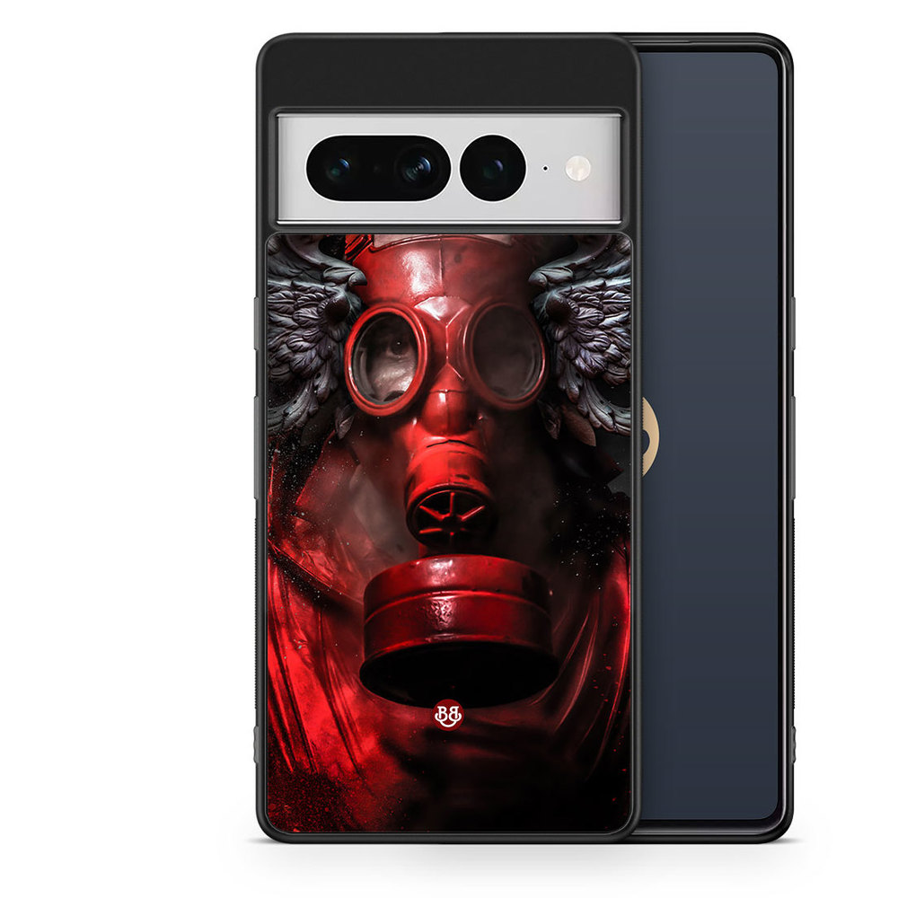 Google Pixel 7 Pro Case - Gas Mask