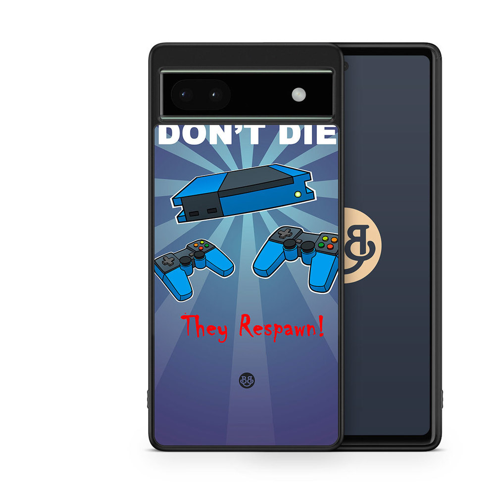 Google Pixel 6a Case - Gamers dont die