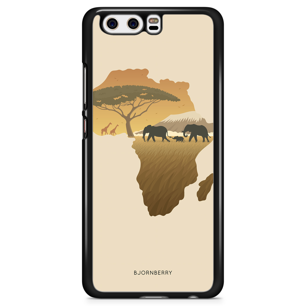 Huawei P10 Plus Case - Africa Brown