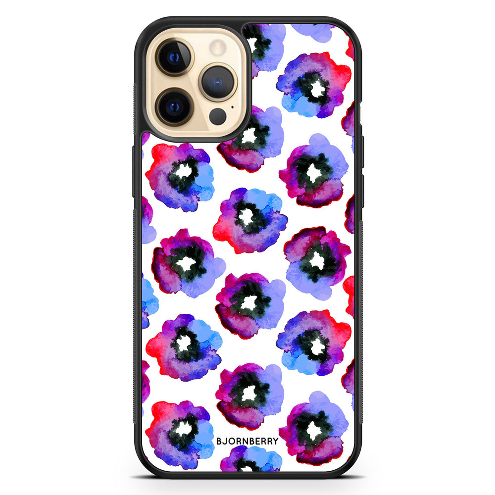 iPhone 12 Pro Max Case - Violet Flowers