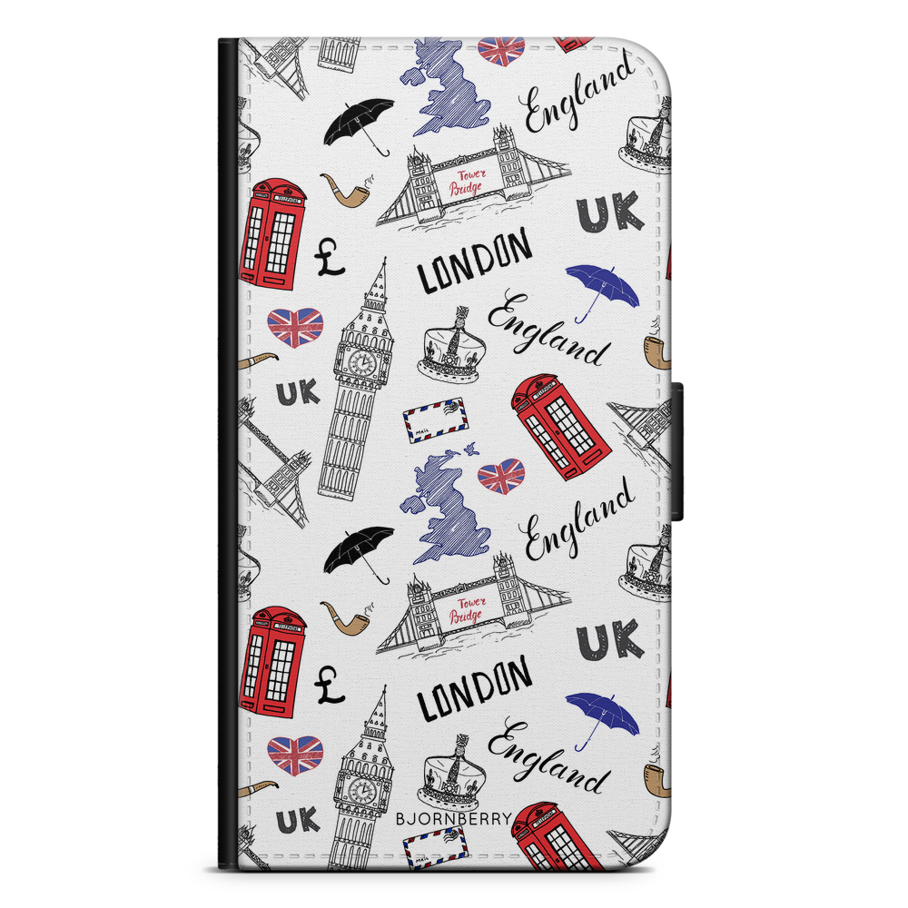 Samsung Galaxy A42 5G Wallet Case - UK Pattern