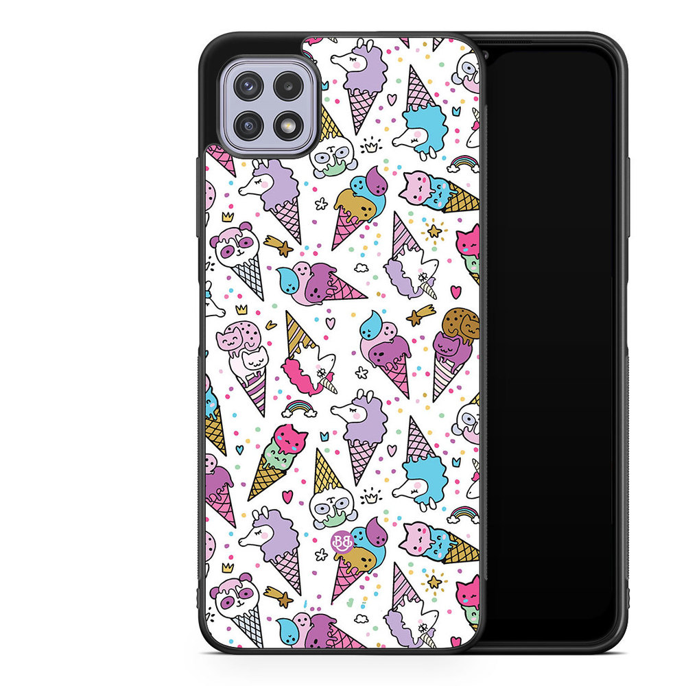 Samsung Galaxy A22 4G Case - Unicorn Ice Creams