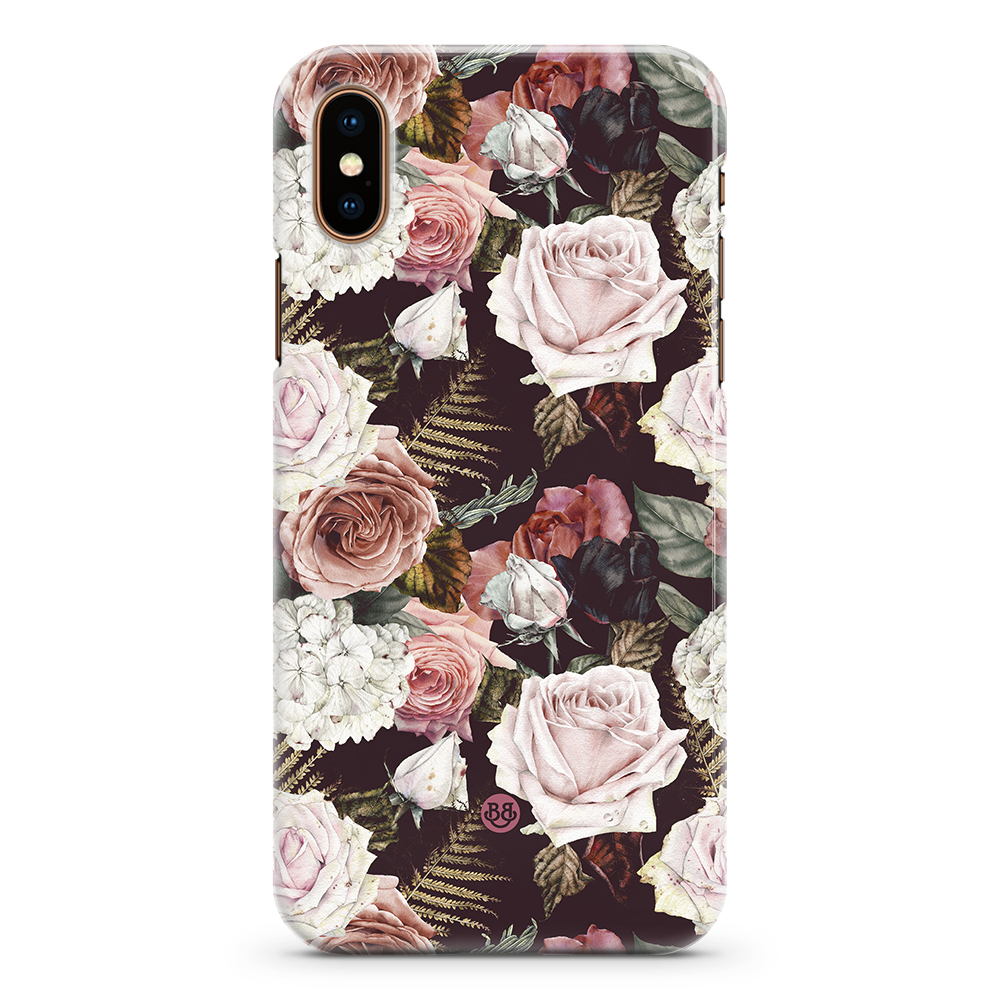 iPhone XS Max Premium Case - Watercolor Roses