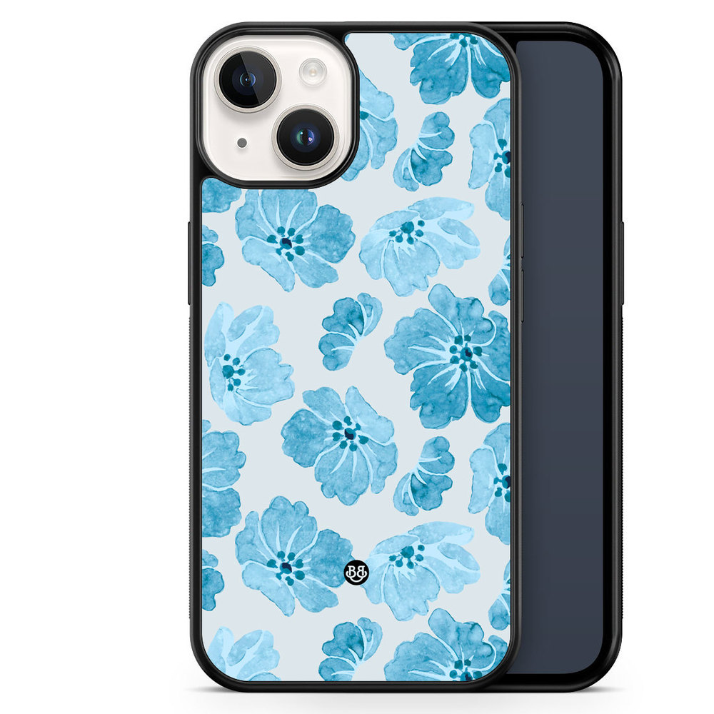 iPhone 14 Case - WILD BLOOM - Blue Petals