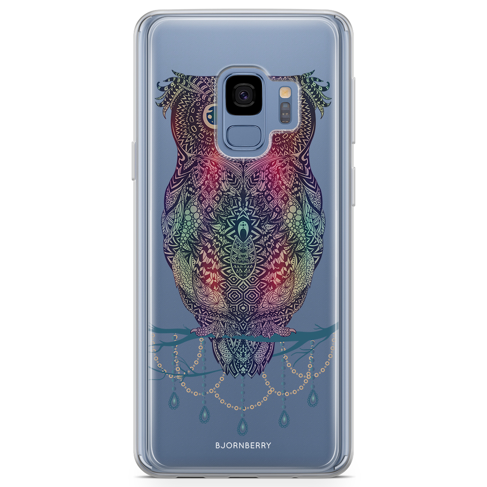 Samsung Galaxy S9 Fashion Case - Mandala Owl