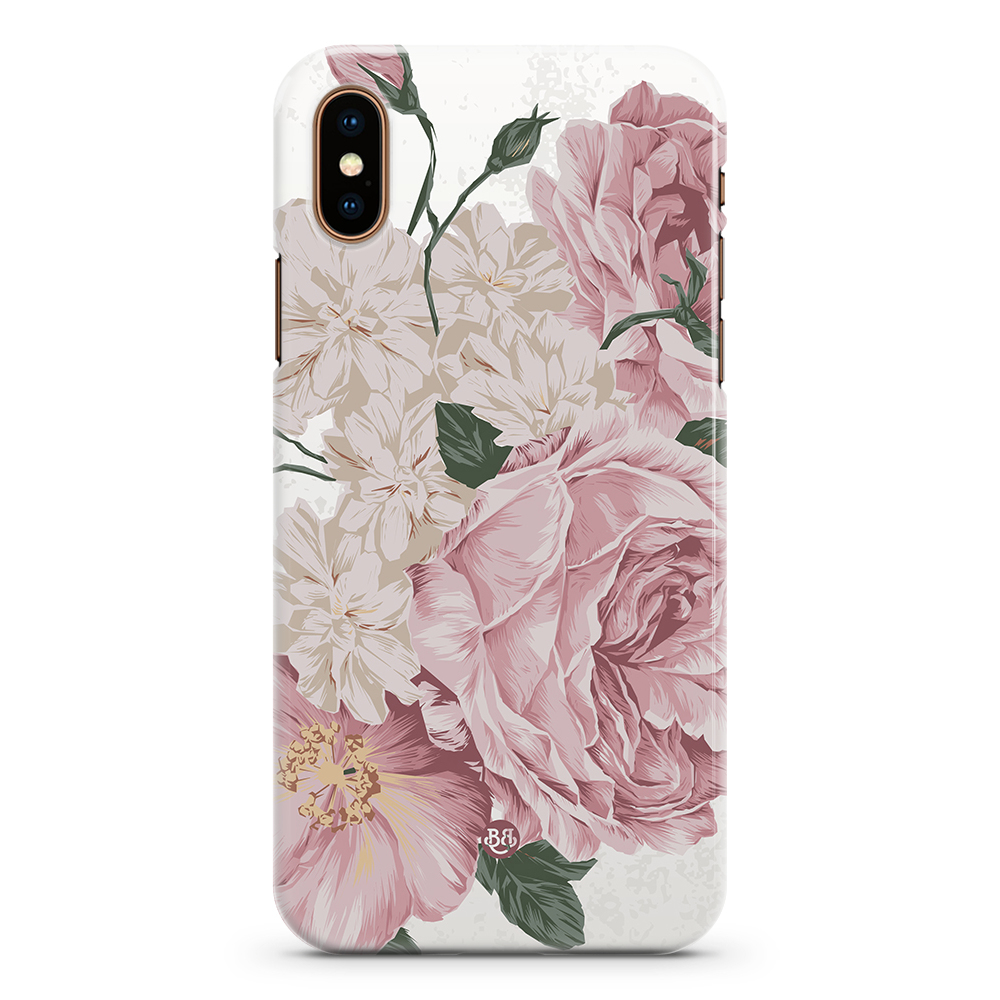 iPhone XS Max Premium Case - Pink Roses