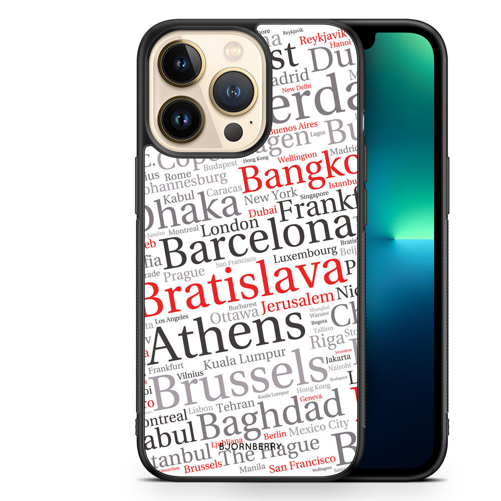iPhone 13 Pro Case - City Names