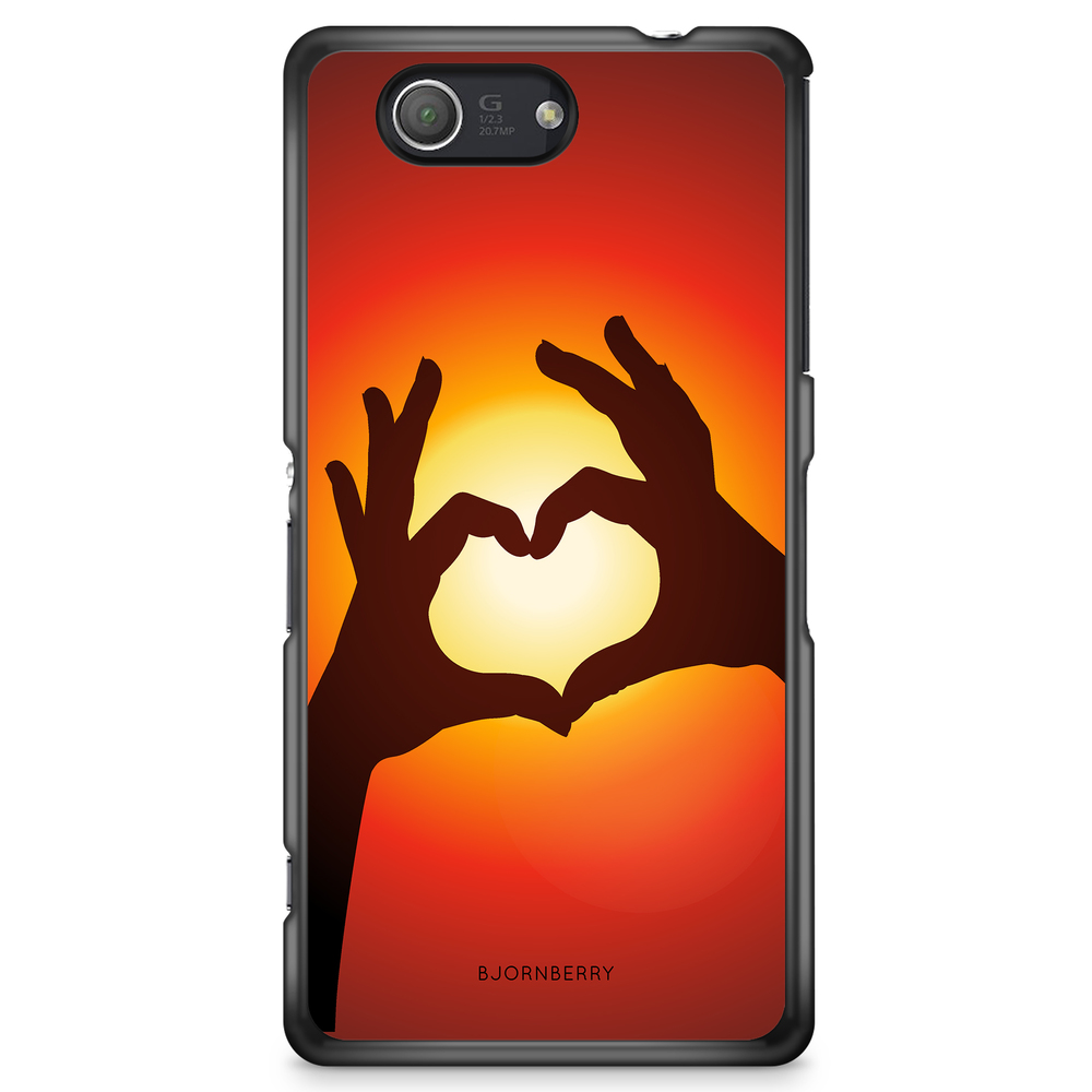 Sony Xperia Z3 Compact Case - Hands Heart