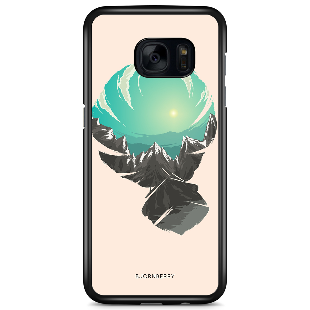 Samsung Galaxy S7 Case - Baloon Mountain
