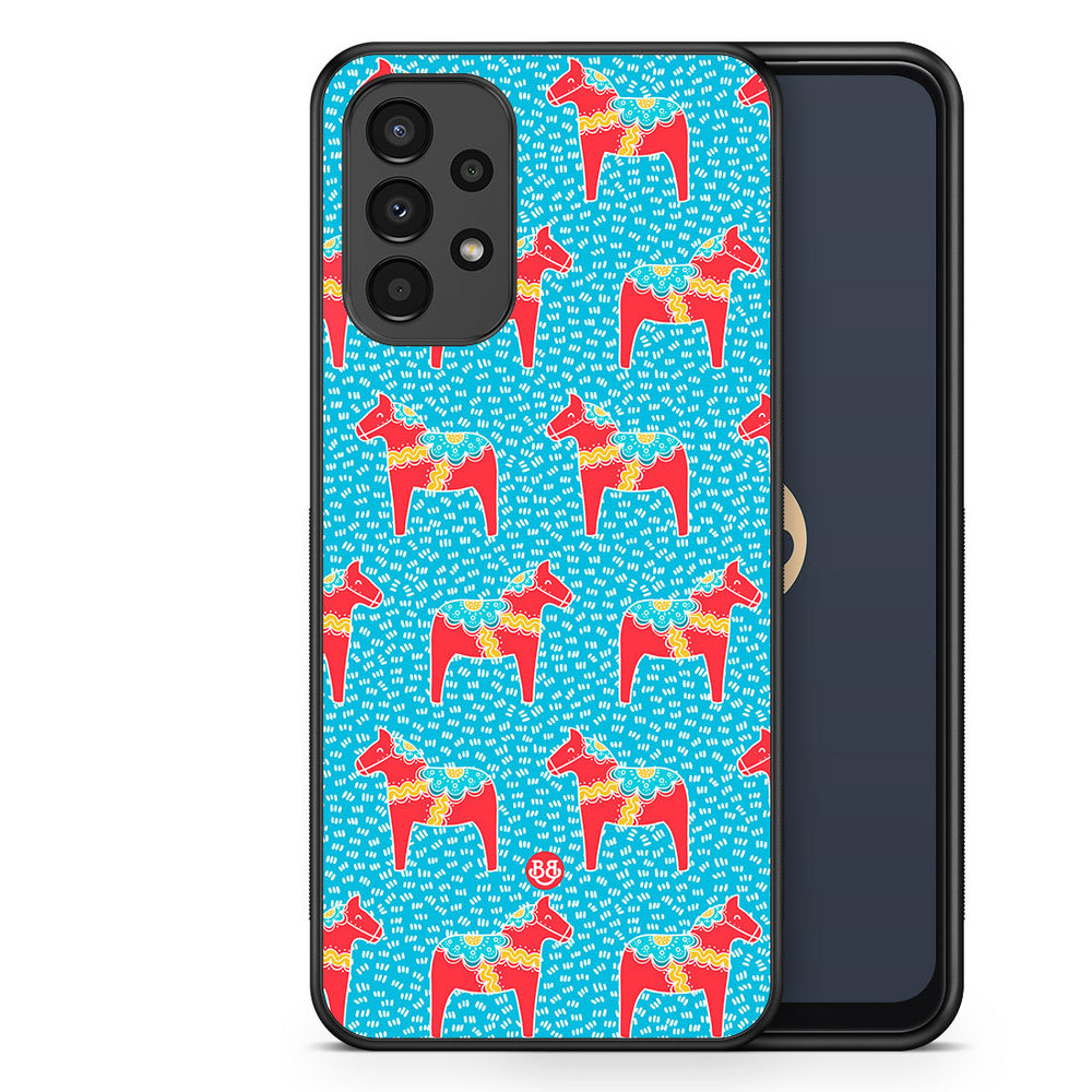 Samsung Galaxy A13 Case - Dala horse Pattern