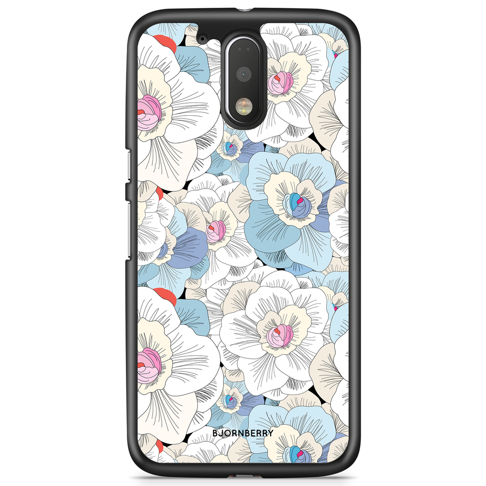 Moto G4/G4 Plus Case - Delicate Flowers