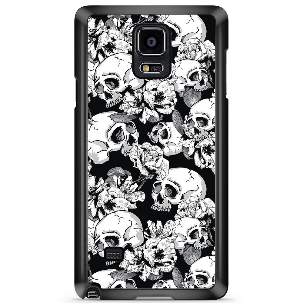 Samsung Galaxy Note 4 Case - Skull & Roses