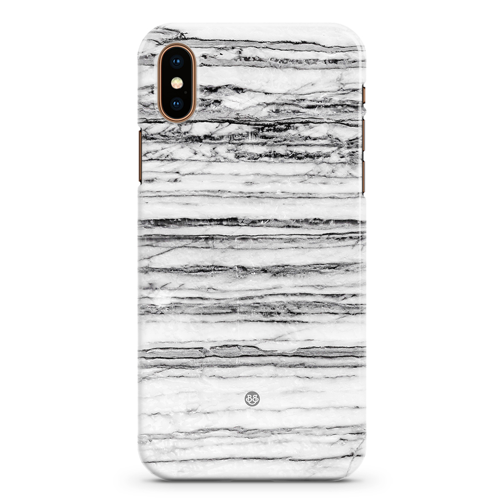 iPhone XS Max Premium Case - Grey Marble