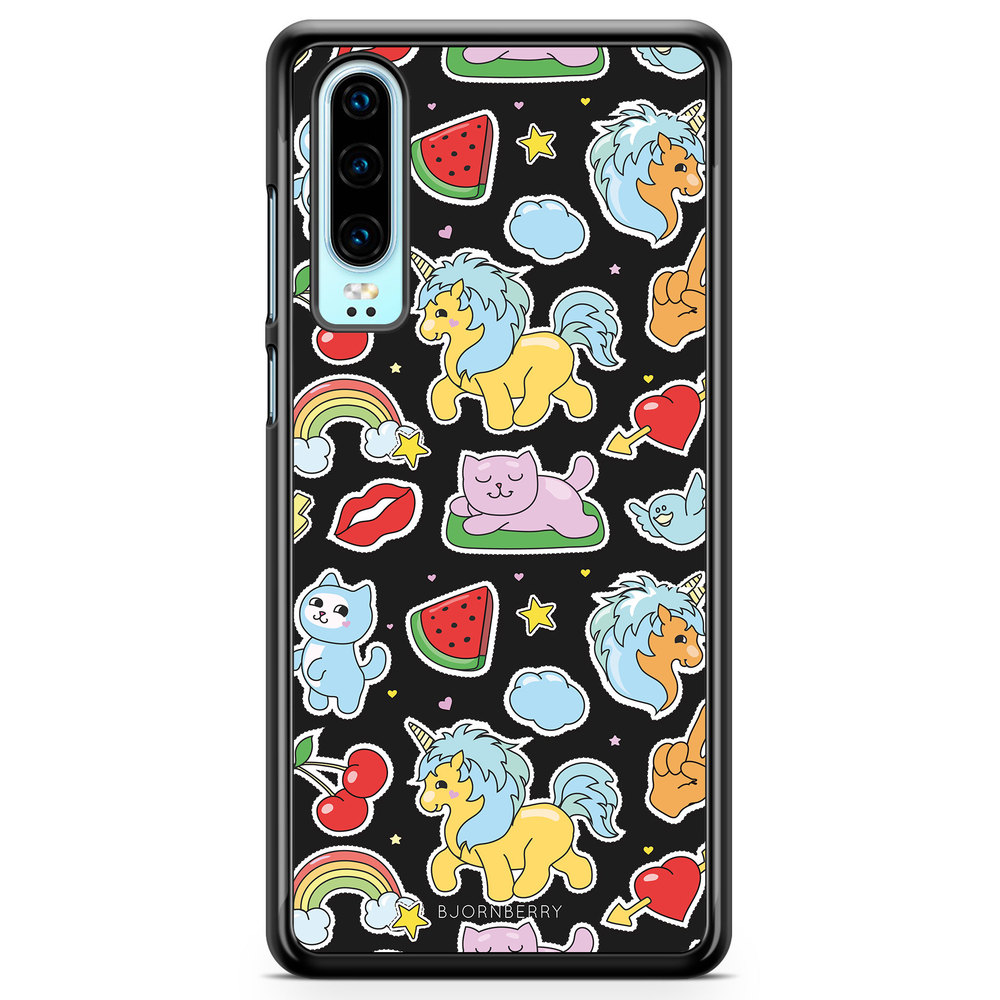 Huawei P30 Case - Cute Stickers