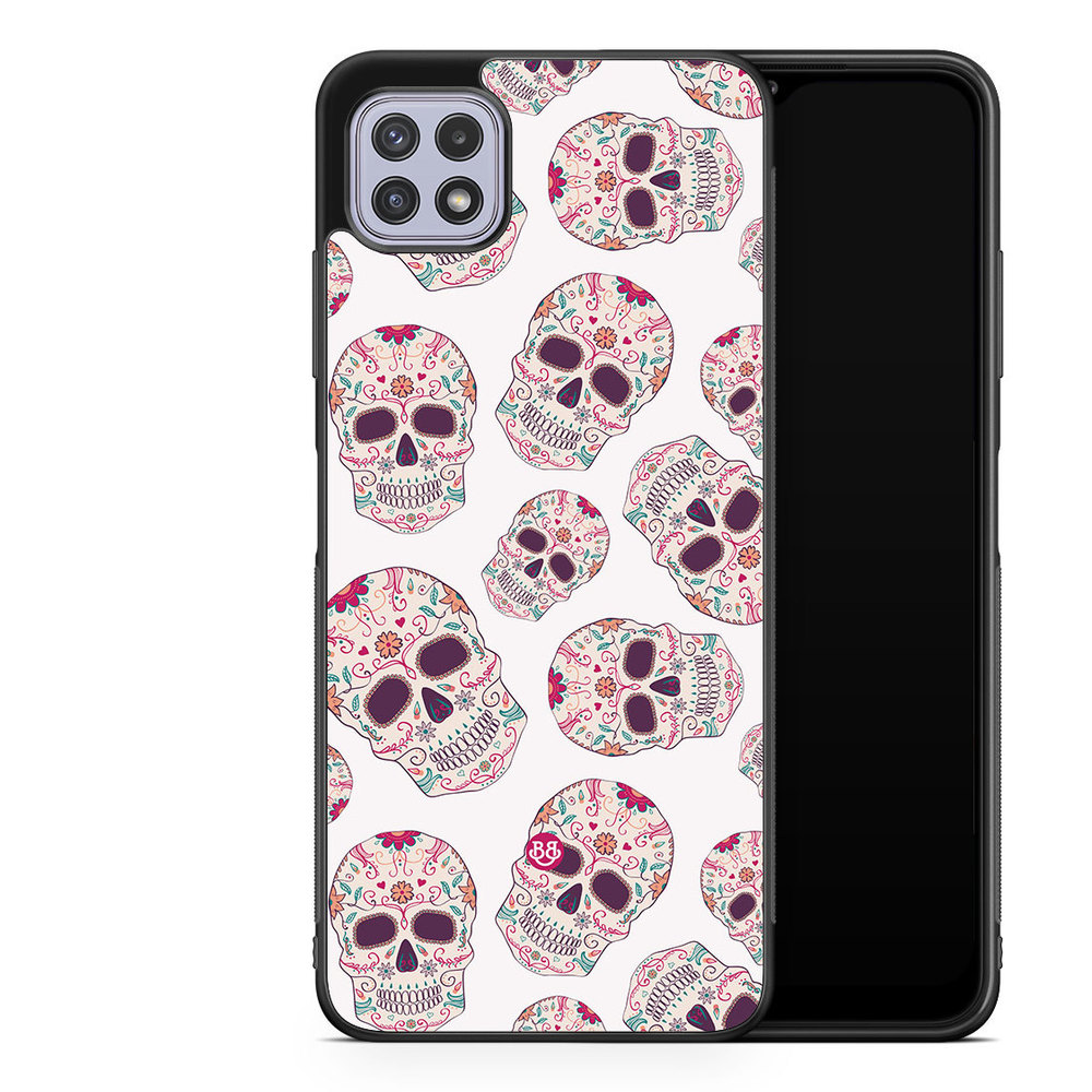 Samsung Galaxy A22 4G Case - Calavera Skulls