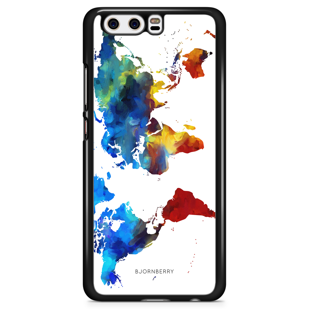 Huawei P10 Plus Case - World Map