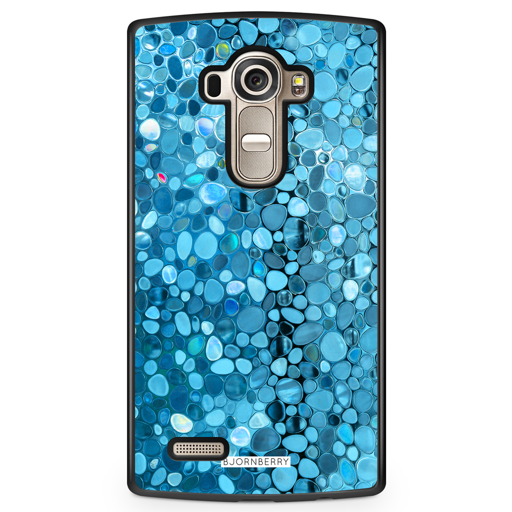 LG G4 Case - Stained Glass Blue
