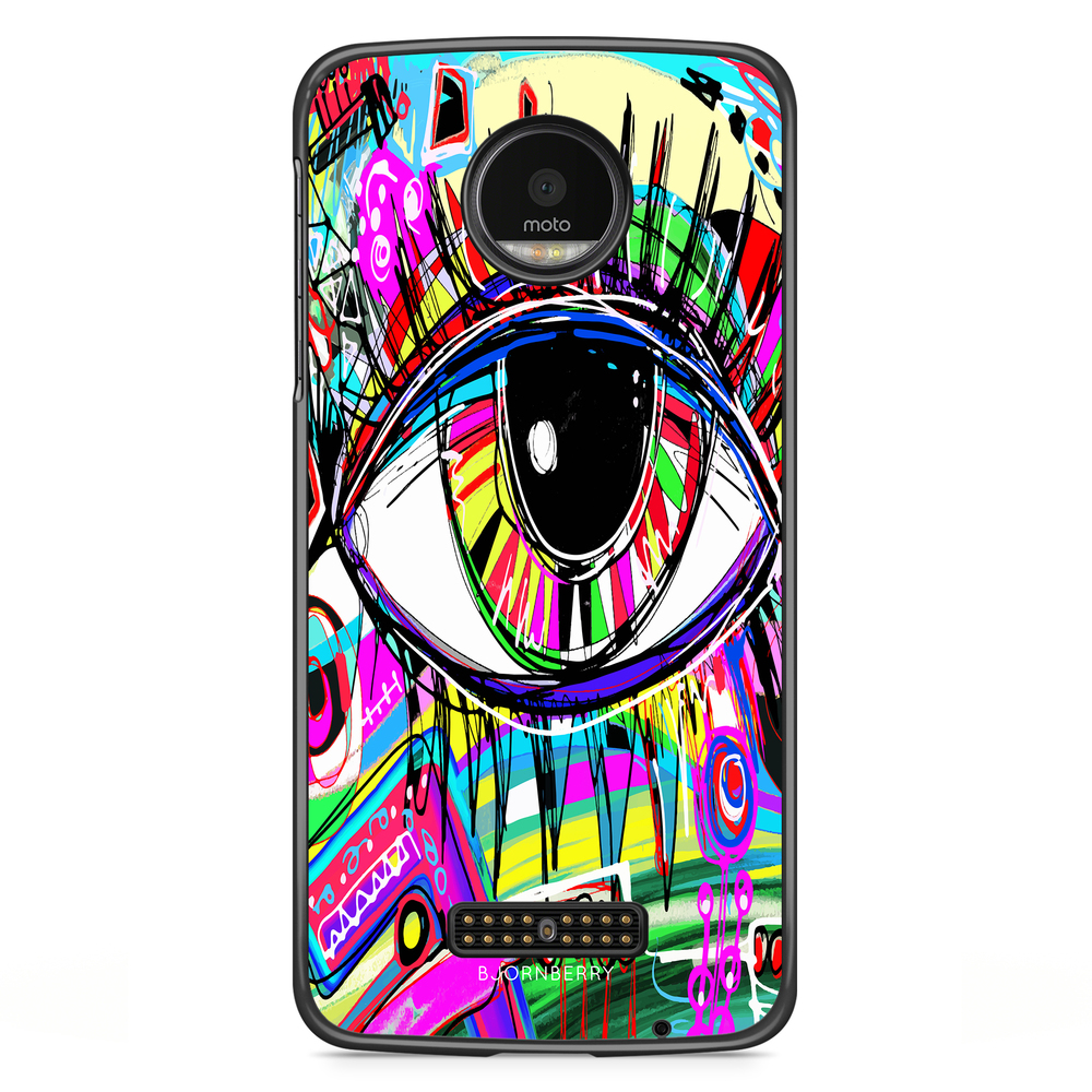 Moto Z2 Play Case - Abstract Eye
