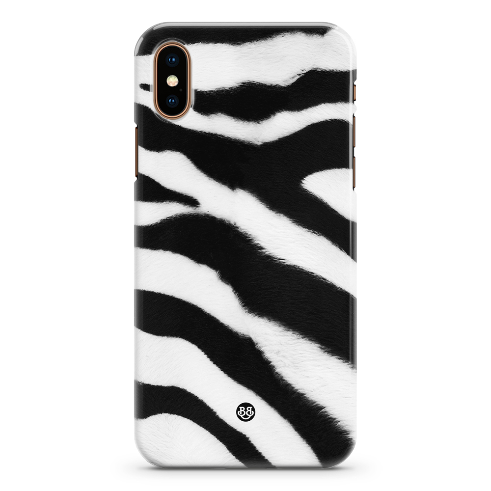 iPhone XS Max Premium Case - Zebra Love