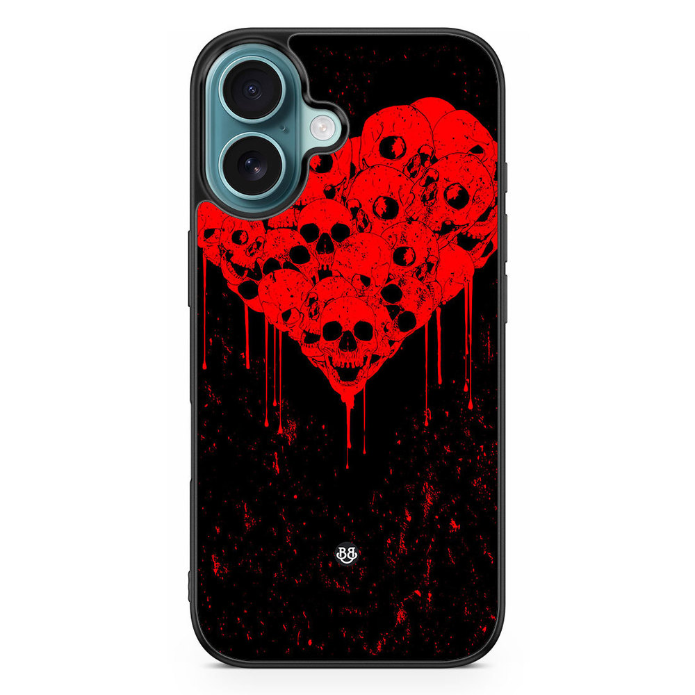 iPhone 16 Case - Skull Heart