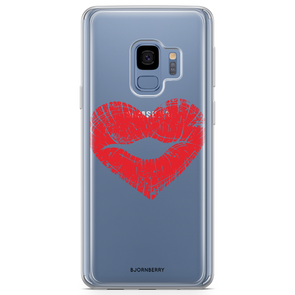 Samsung Galaxy S9 Fashion Case - Heart Lips