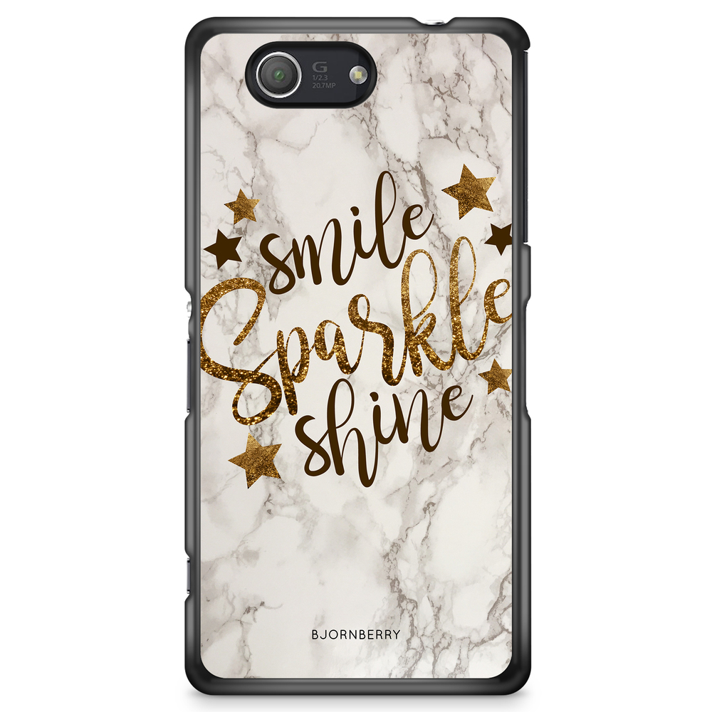 Sony Xperia Z3 Compact Case - Smile,Sparkle,Shine