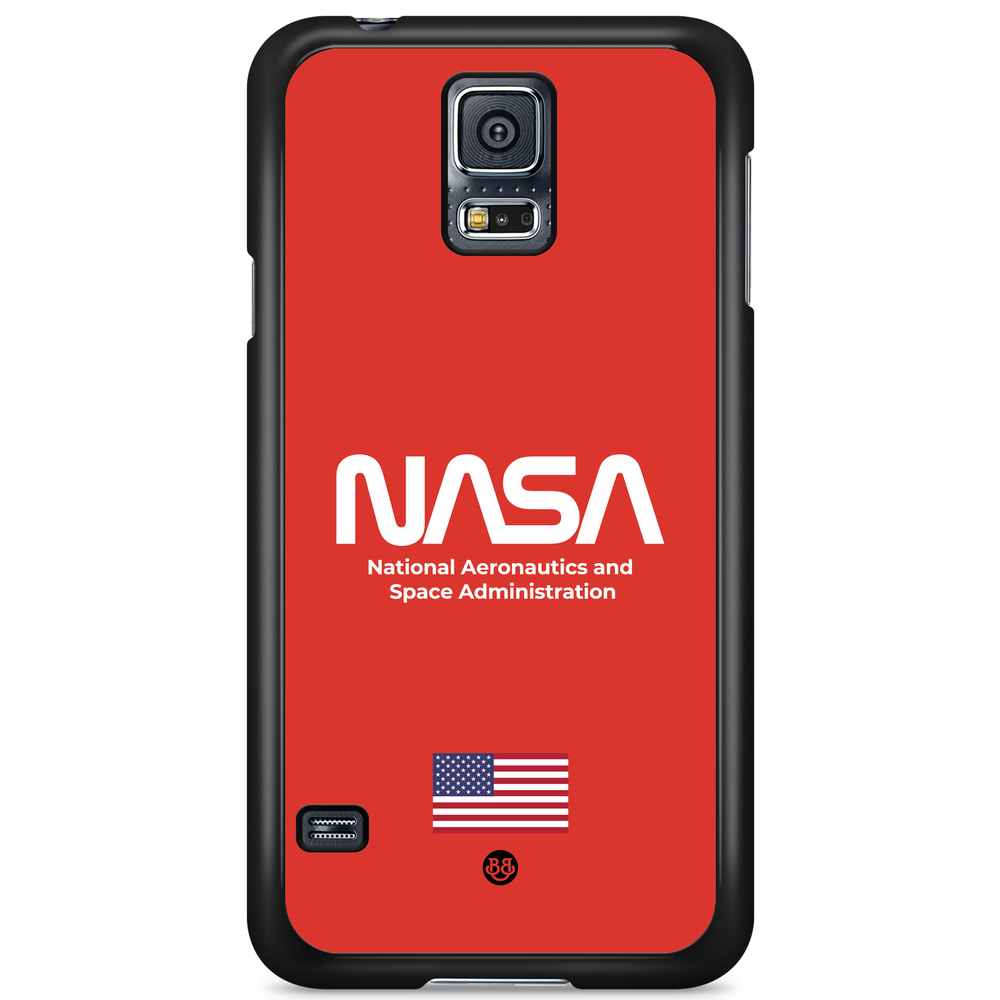 Samsung Galaxy S5/S5 NEO Case - NASA Worm Red