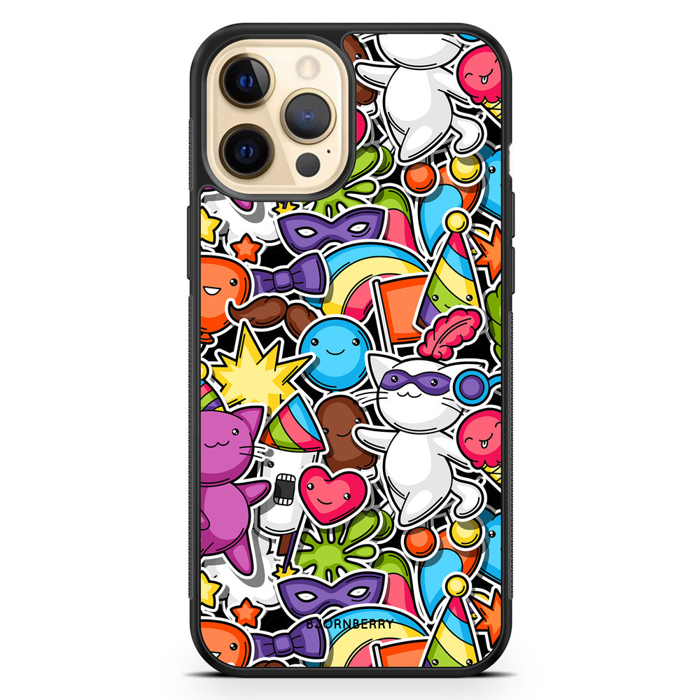 iPhone 12 Pro Max Case - Cute Sticker