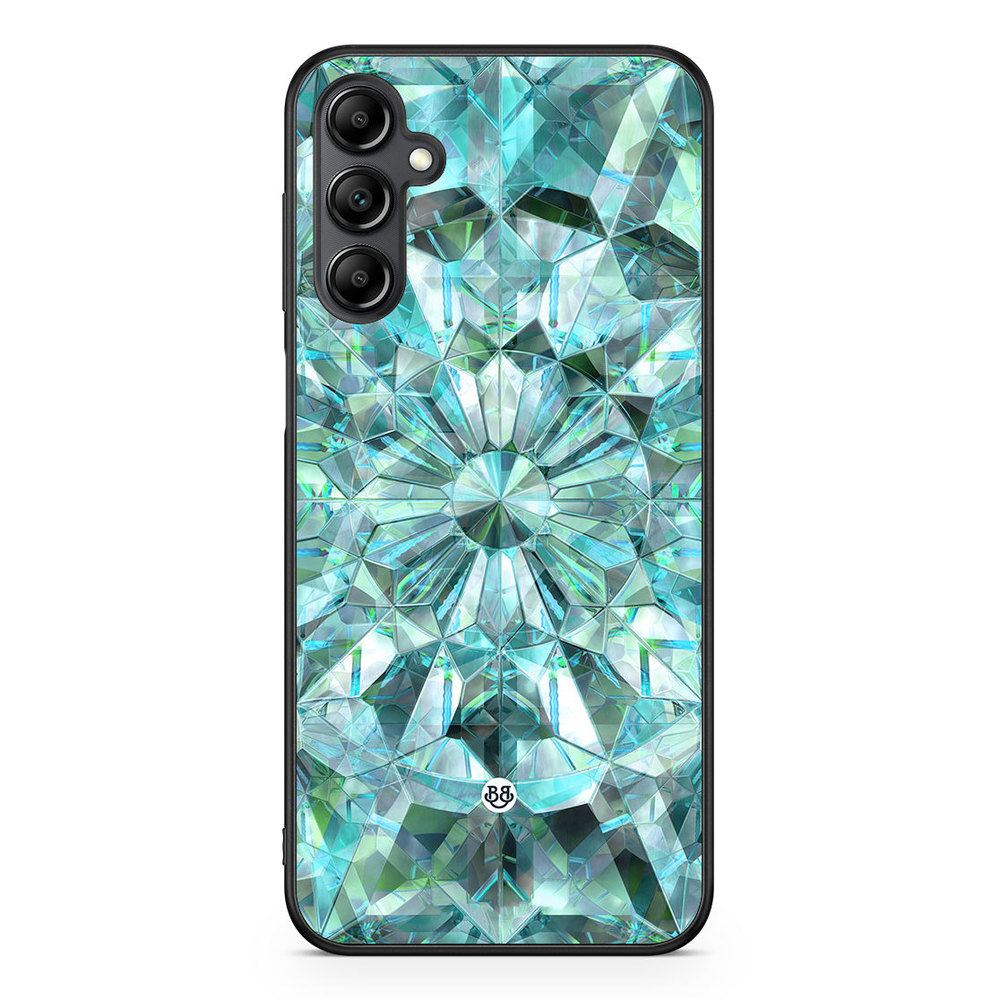 Samsung Galaxy A14 4G/5G Case - Green Crystals