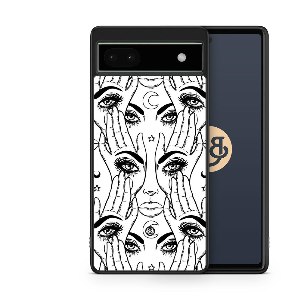 Google Pixel 6a Case - Eyes & Hands