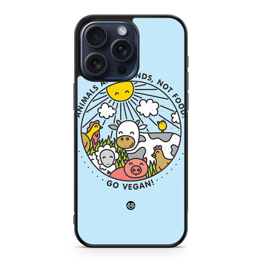 iPhone 15 Pro Max Case - Friends, Not Food