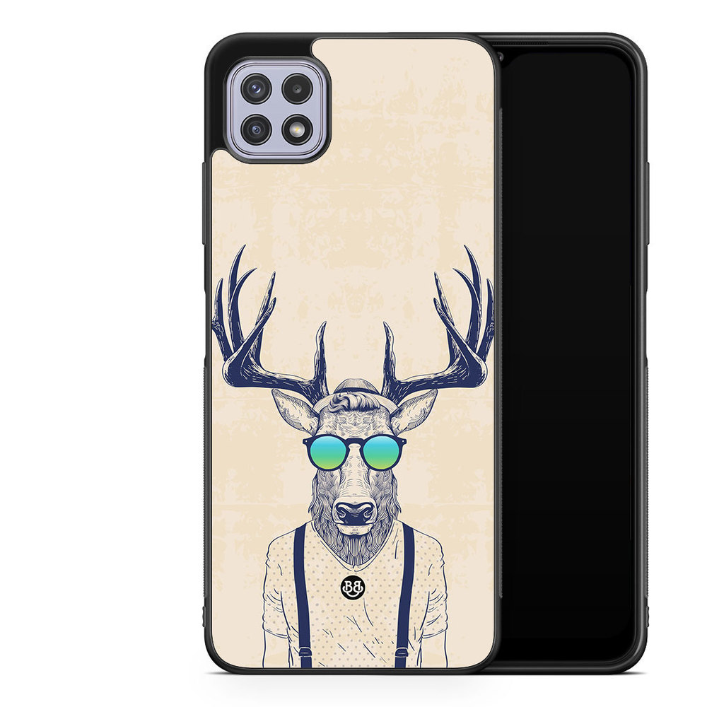 Samsung Galaxy A22 4G Case - Hipster Deer