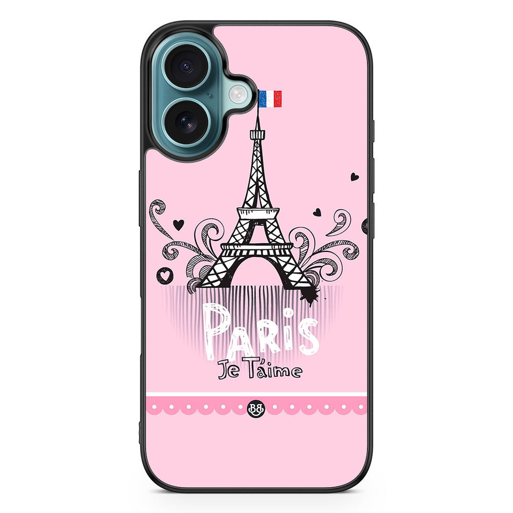 iPhone 16 Case - Paris je taime