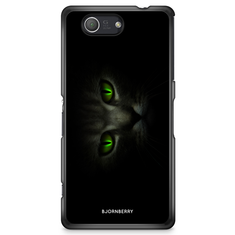 Sony Xperia Z3 Compact Case - Green Cat Eyes