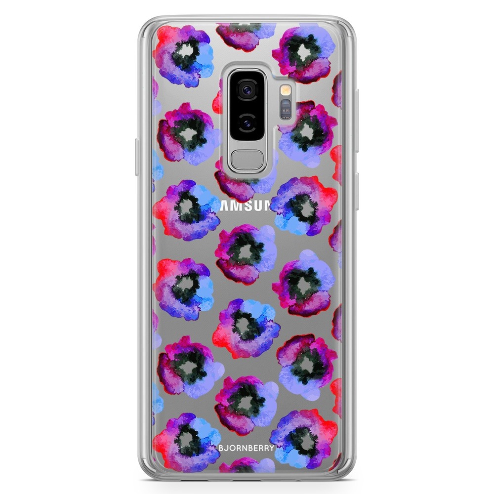 Samsung Galaxy S9 Plus Fashion Case - Violet Flowers
