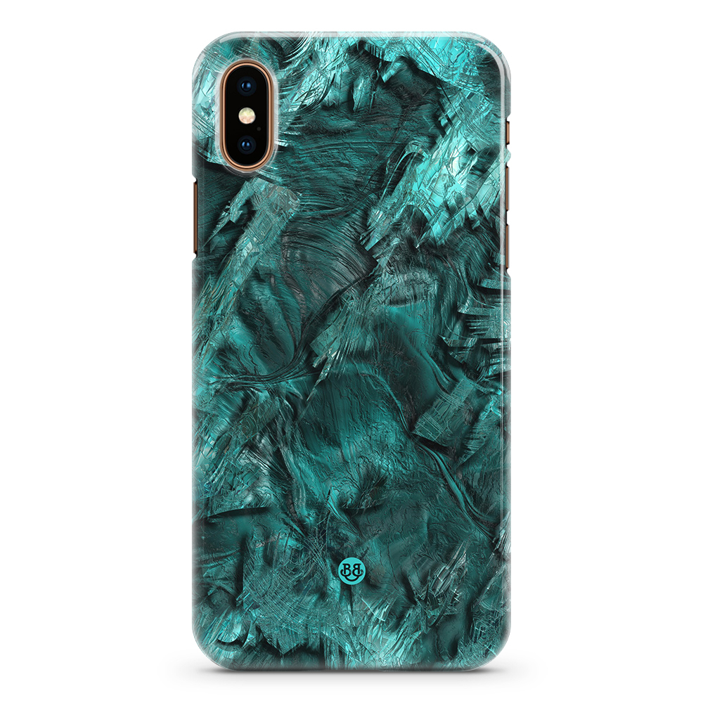 iPhone XS Max Premium Case - Green Glass