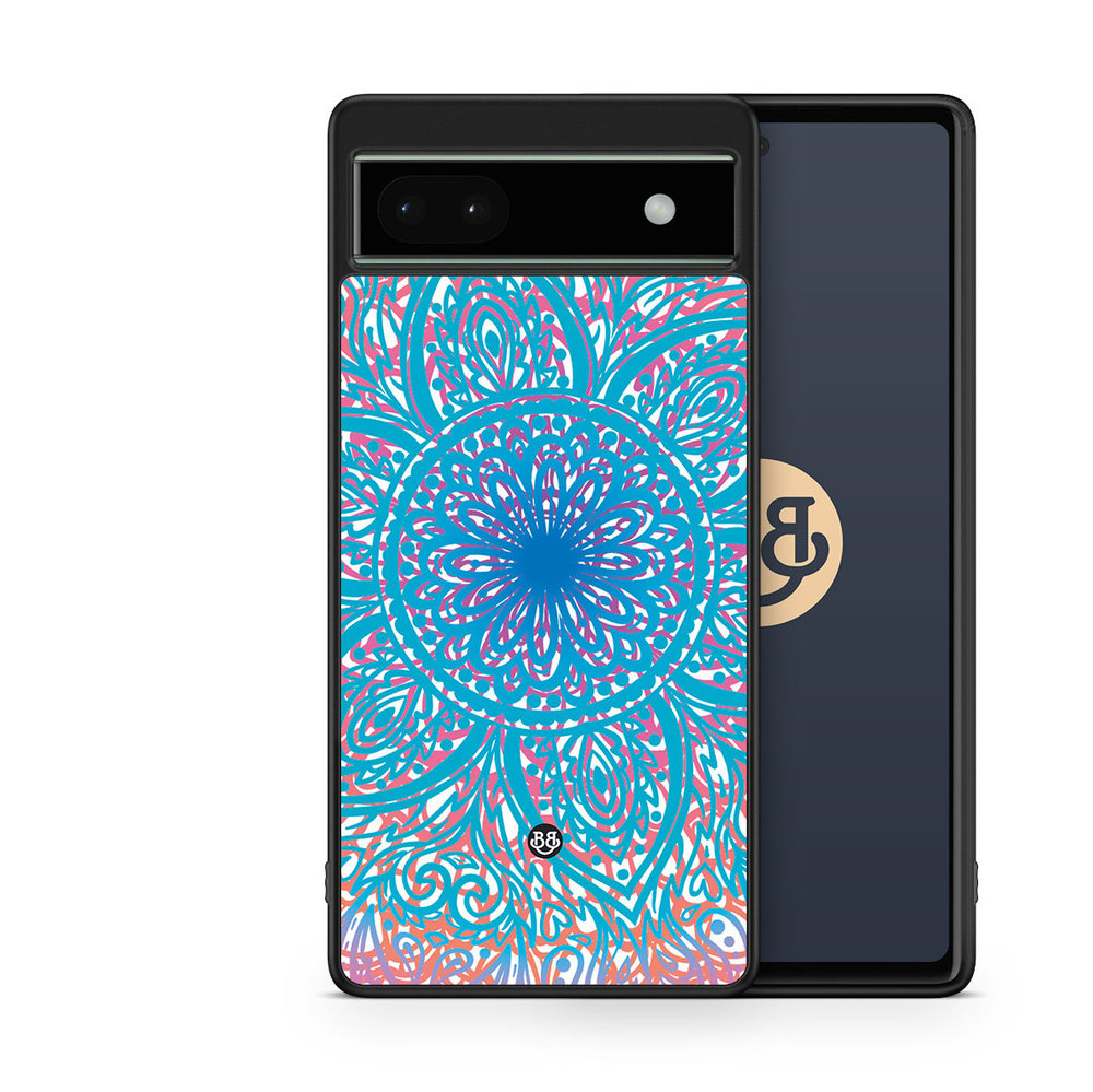 Google Pixel 6a Case - Pastel Mandala