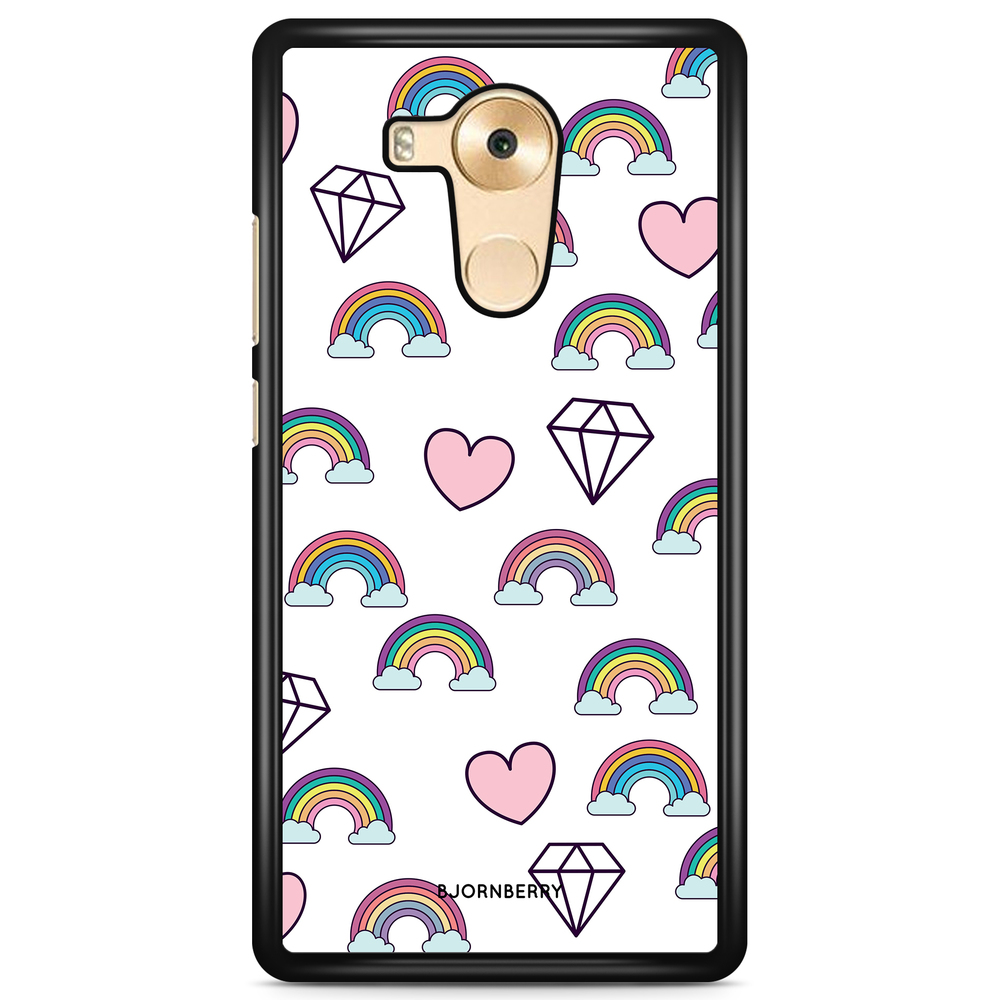 Huawei Mate 8 Case - Rainbows & Diamonds