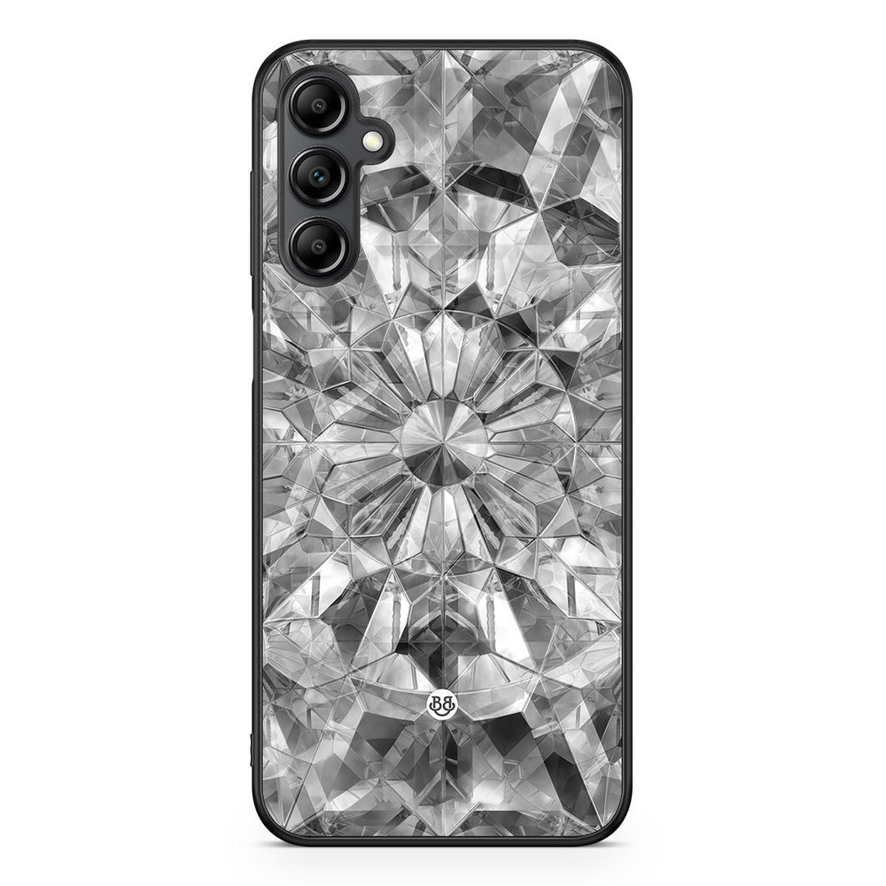 Samsung Galaxy A14 4G/5G Case - Grey Crystals