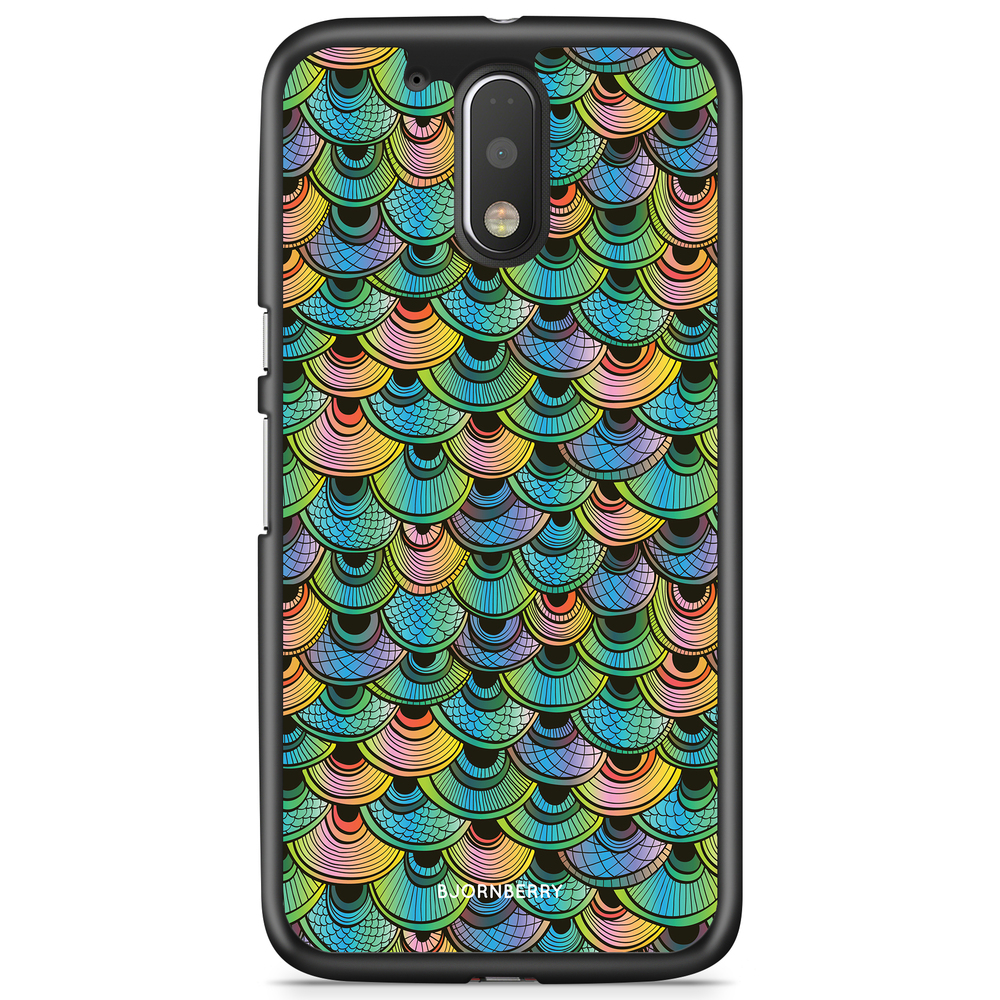 Moto G4/G4 Plus Skal - Sjöjungfrufjäll