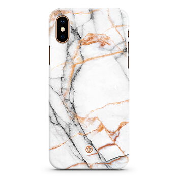 iPhone XS Max Premium Skal - Copper Marble