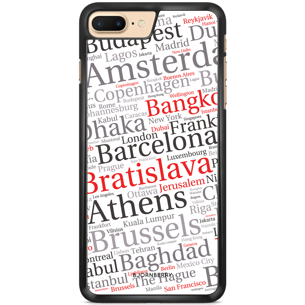 iPhone 7 Plus Case - City Names