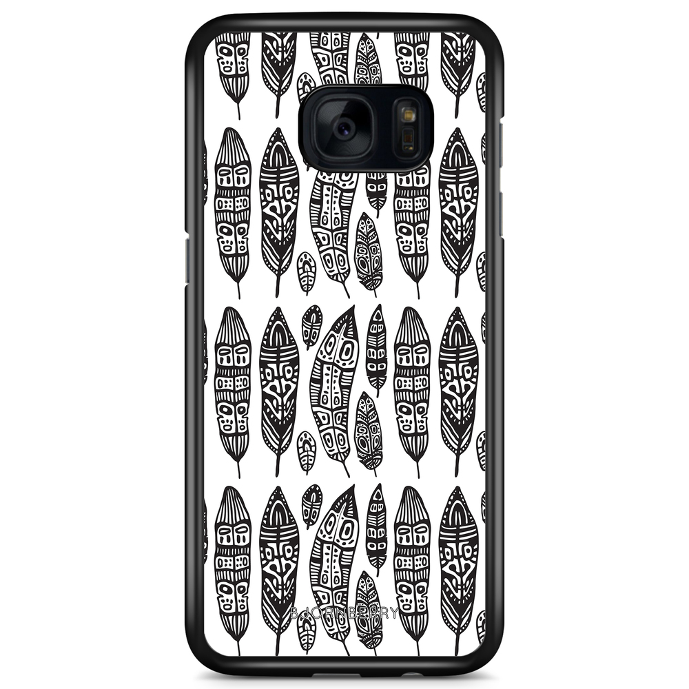 Samsung Galaxy S7 Case - Vintage Feathers