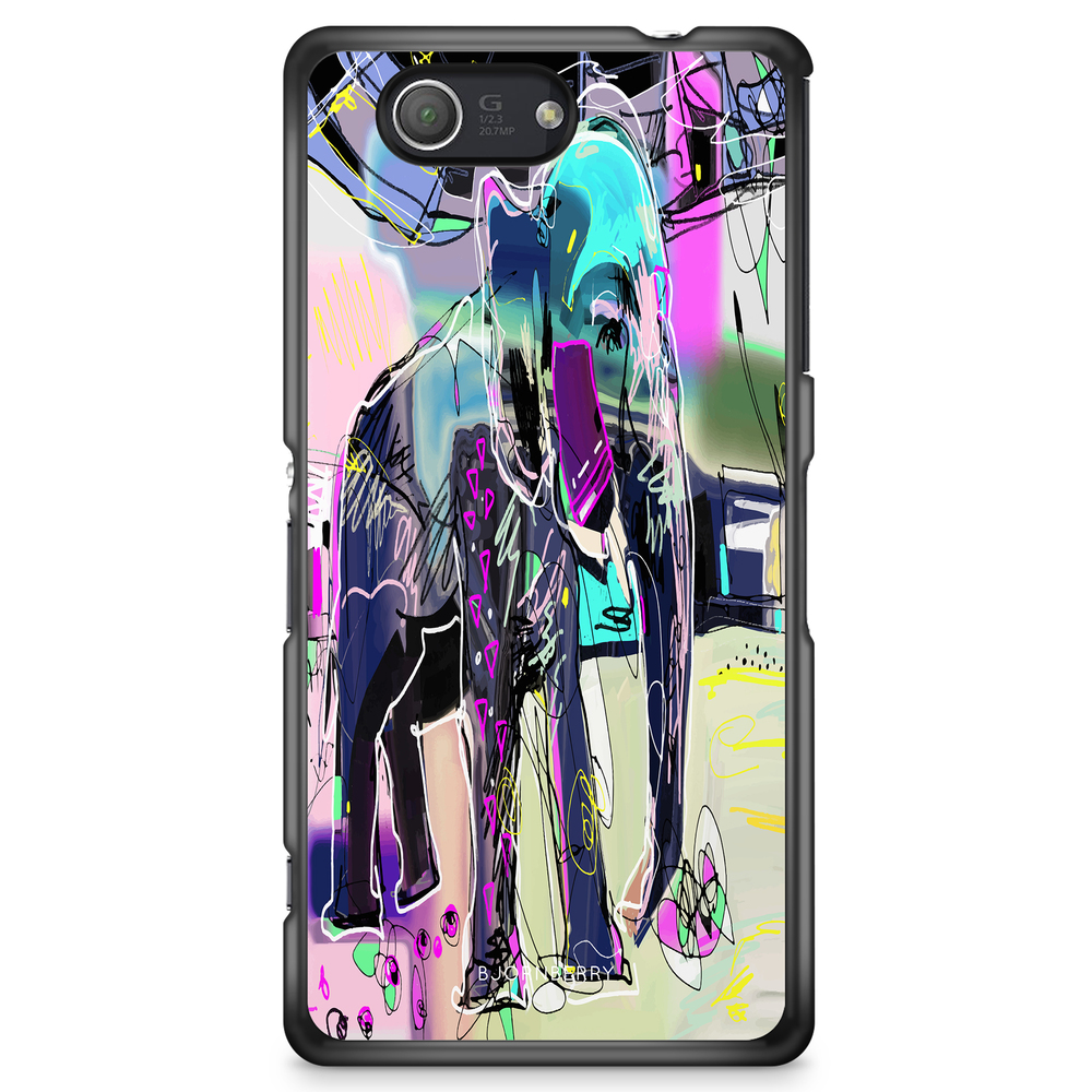 Sony Xperia Z3 Compact Case - Abstract Elephant