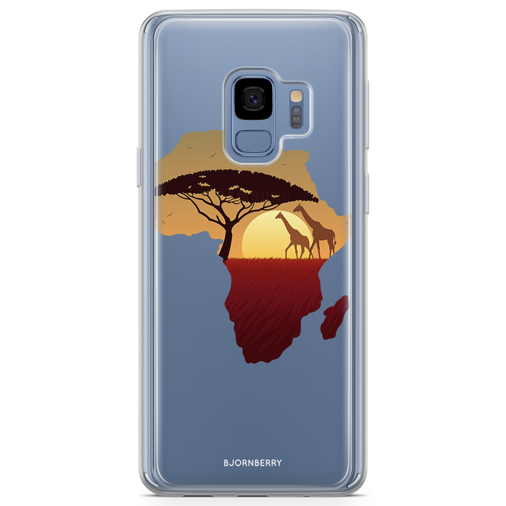 Samsung Galaxy S9 Fashion Case - Africa Black