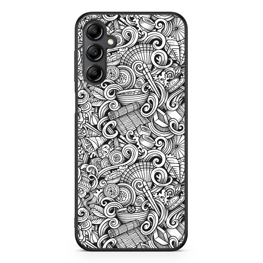Samsung Galaxy A14 4G/5G Case - Japanese Pattern