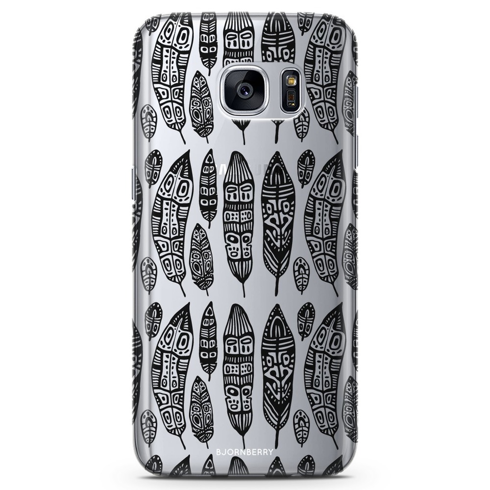 Samsung Galaxy S7 TPU Case - Vintage Feathers