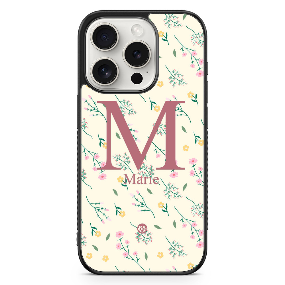 iPhone 15 Pro Custom Case - AWAKEN - Floral Elegance