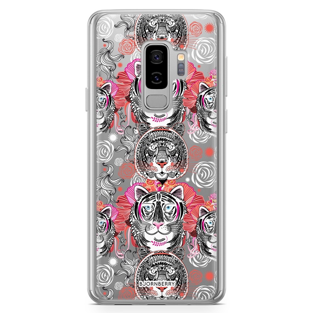 Samsung Galaxy S9 Plus Fashion Skal - Teknade Tigrar